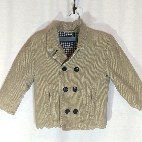 GAP Other - Baby GAP Corduroy Double Breasted Lined Jacket